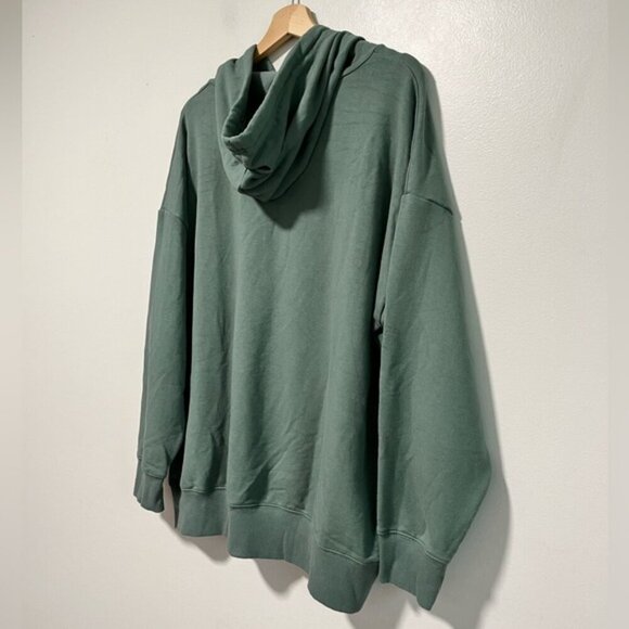 Buffalo David Bitton Men’s Oversized Sage Green Hoodie - XL - Picture 11 of 12